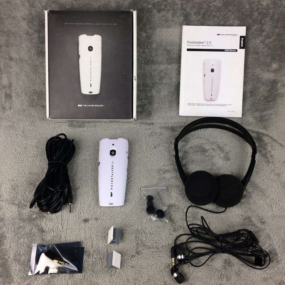 Williams Sound Pocketalker 2.0 Personal Amplifier PKT 2.0